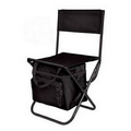 Folding Travel Chair w/ Cooler Bag